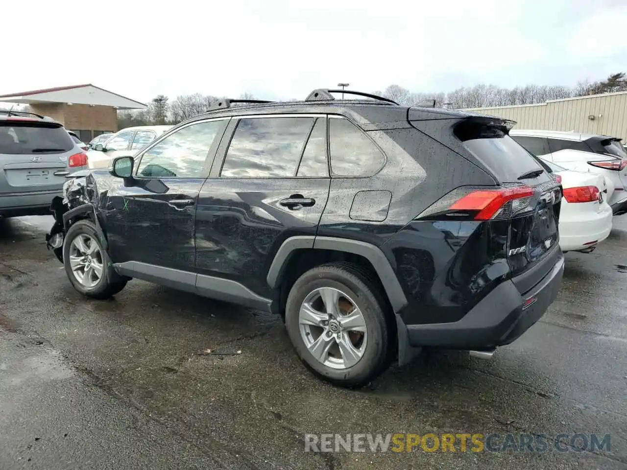 2 Photograph of a damaged car 2T3P1RFV7NW296978 TOYOTA RAV4 2022