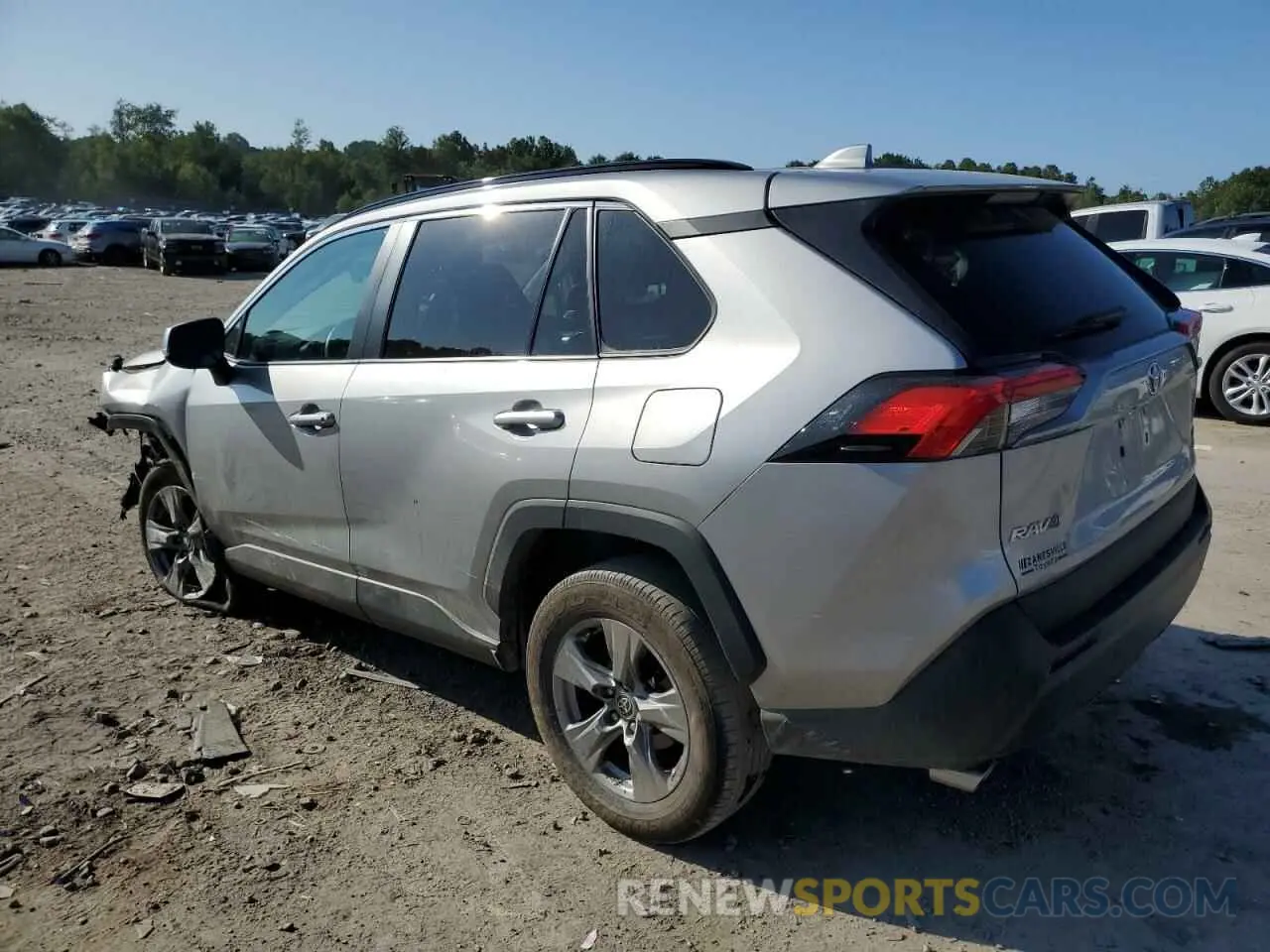 2 Photograph of a damaged car 2T3P1RFV8NC258533 TOYOTA RAV4 2022