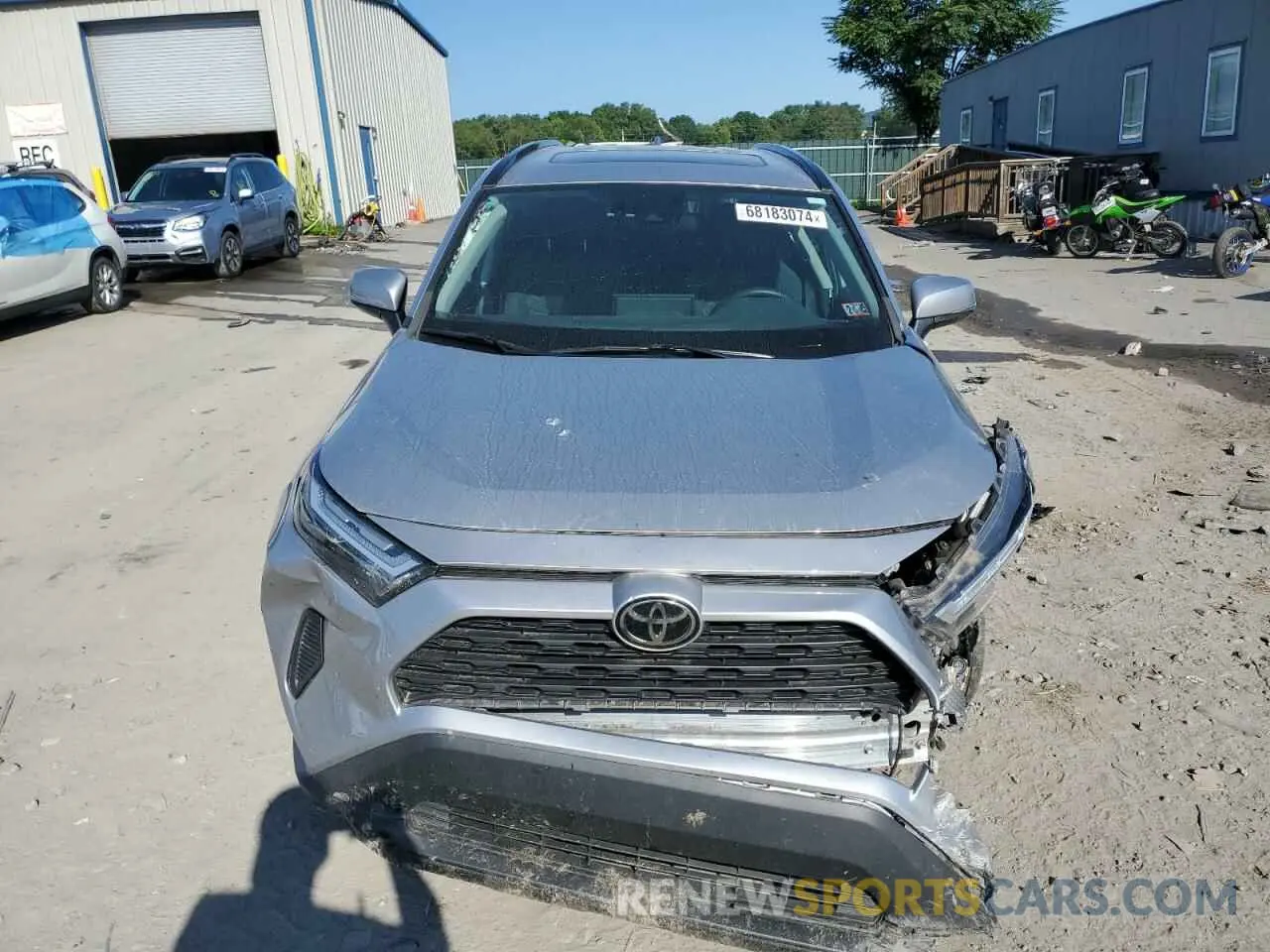 5 Photograph of a damaged car 2T3P1RFV8NC258533 TOYOTA RAV4 2022