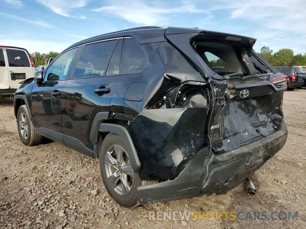 3 Photograph of a damaged car 2T3P1RFV8NC259097 TOYOTA RAV4 2022