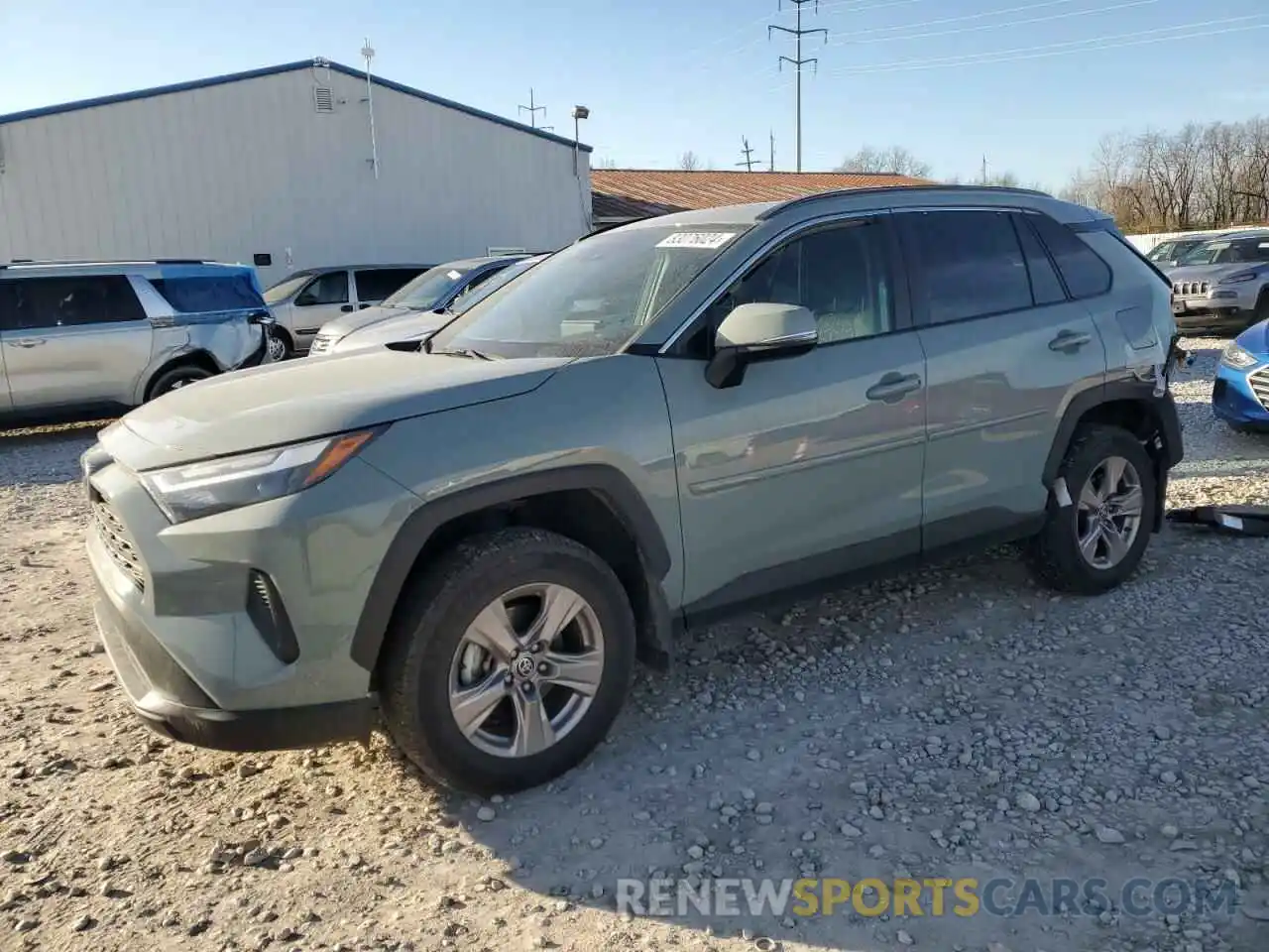 1 Photograph of a damaged car 2T3P1RFV8NW260149 TOYOTA RAV4 2022