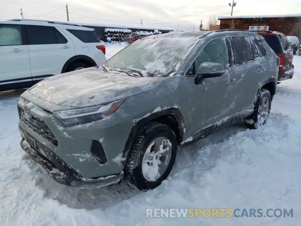 1 Photograph of a damaged car 2T3P1RFV8NW275072 TOYOTA RAV4 2022