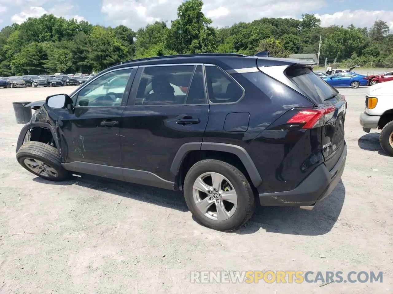2 Photograph of a damaged car 2T3P1RFV8NW276464 TOYOTA RAV4 2022