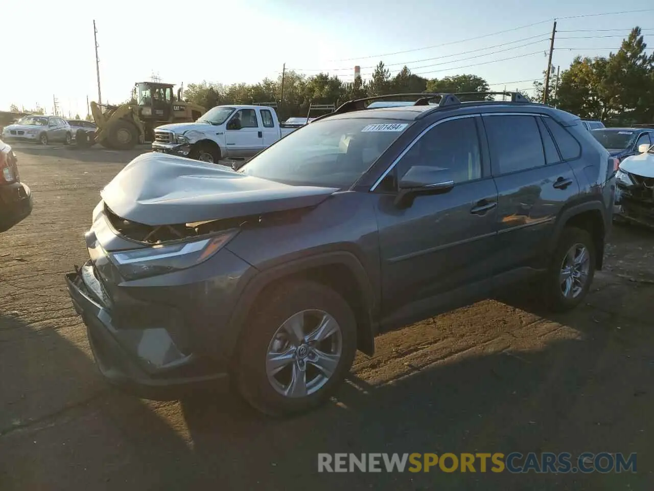 1 Photograph of a damaged car 2T3P1RFV8NW316834 TOYOTA RAV4 2022