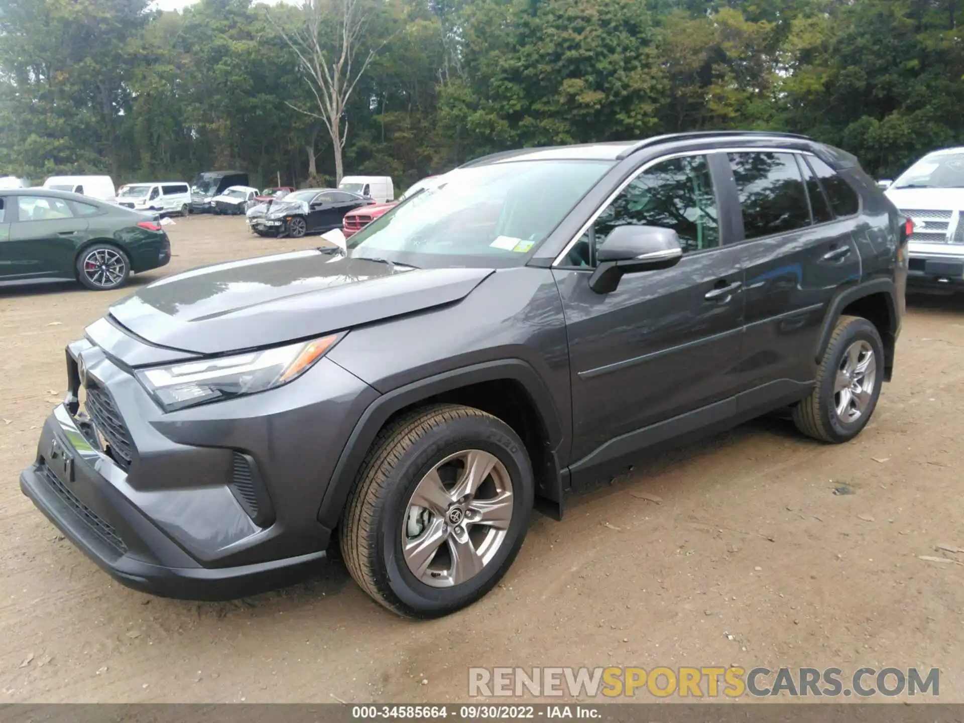 2 Photograph of a damaged car 2T3P1RFV9NC297213 TOYOTA RAV4 2022