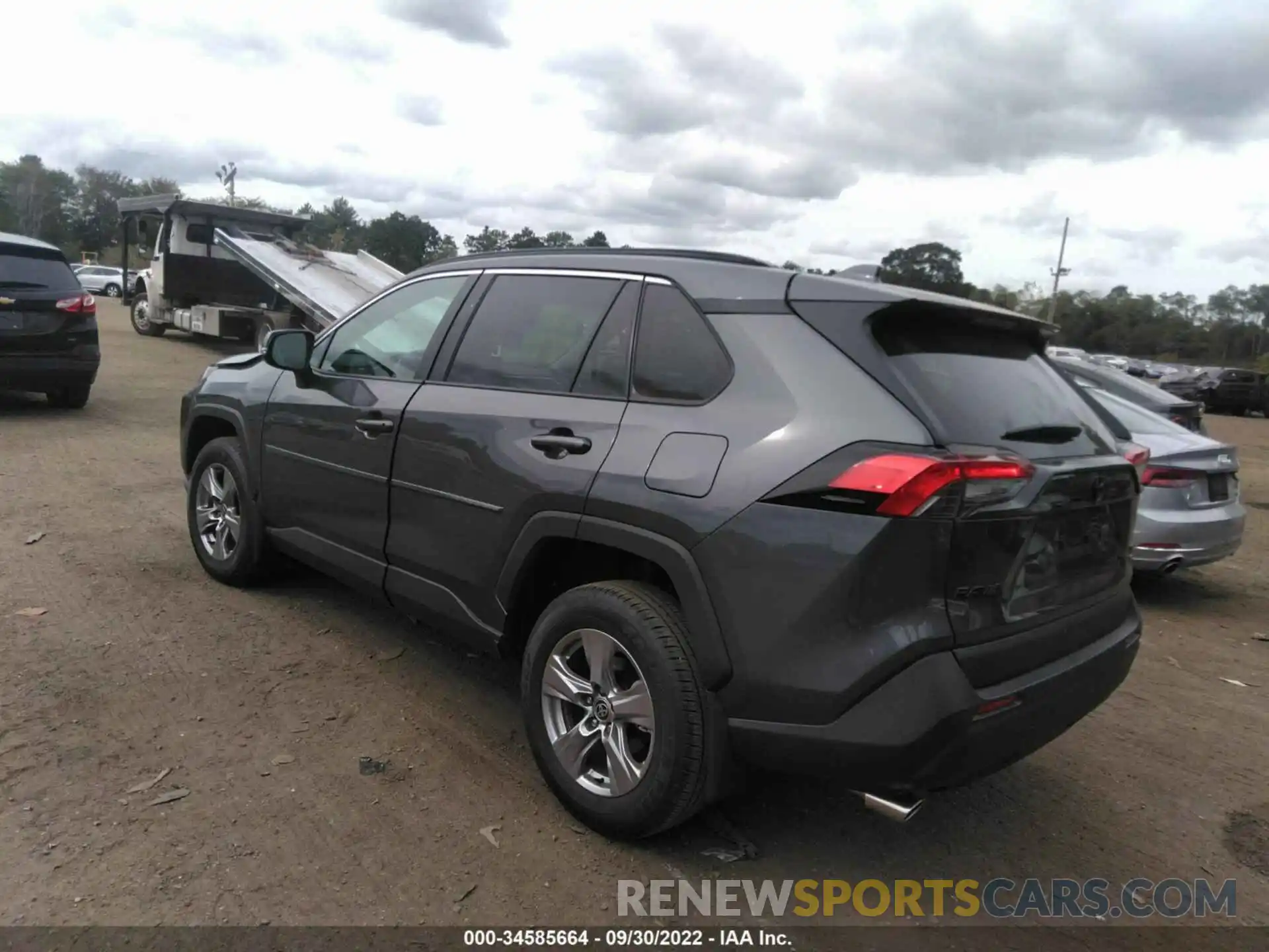 3 Photograph of a damaged car 2T3P1RFV9NC297213 TOYOTA RAV4 2022