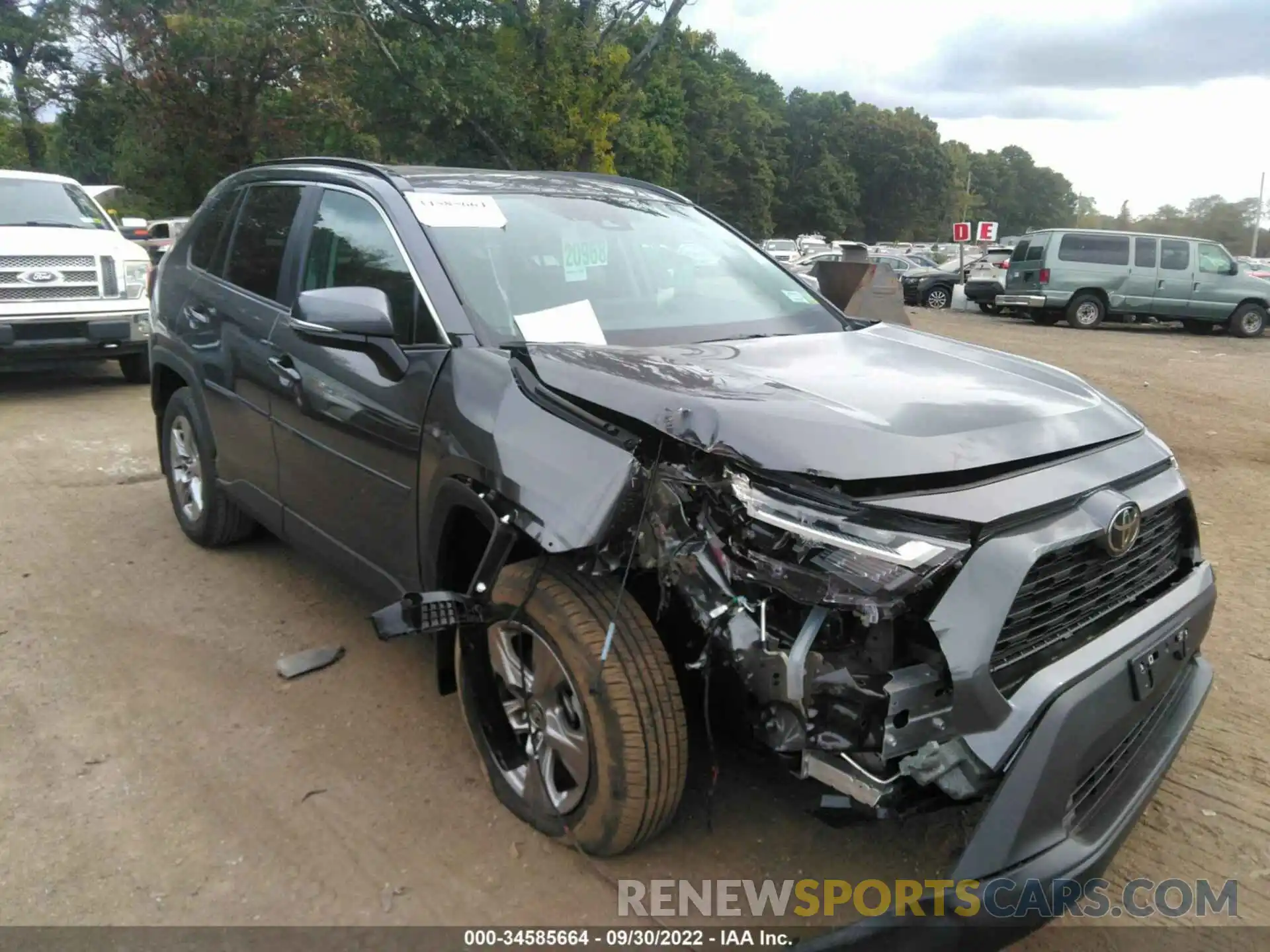 6 Photograph of a damaged car 2T3P1RFV9NC297213 TOYOTA RAV4 2022