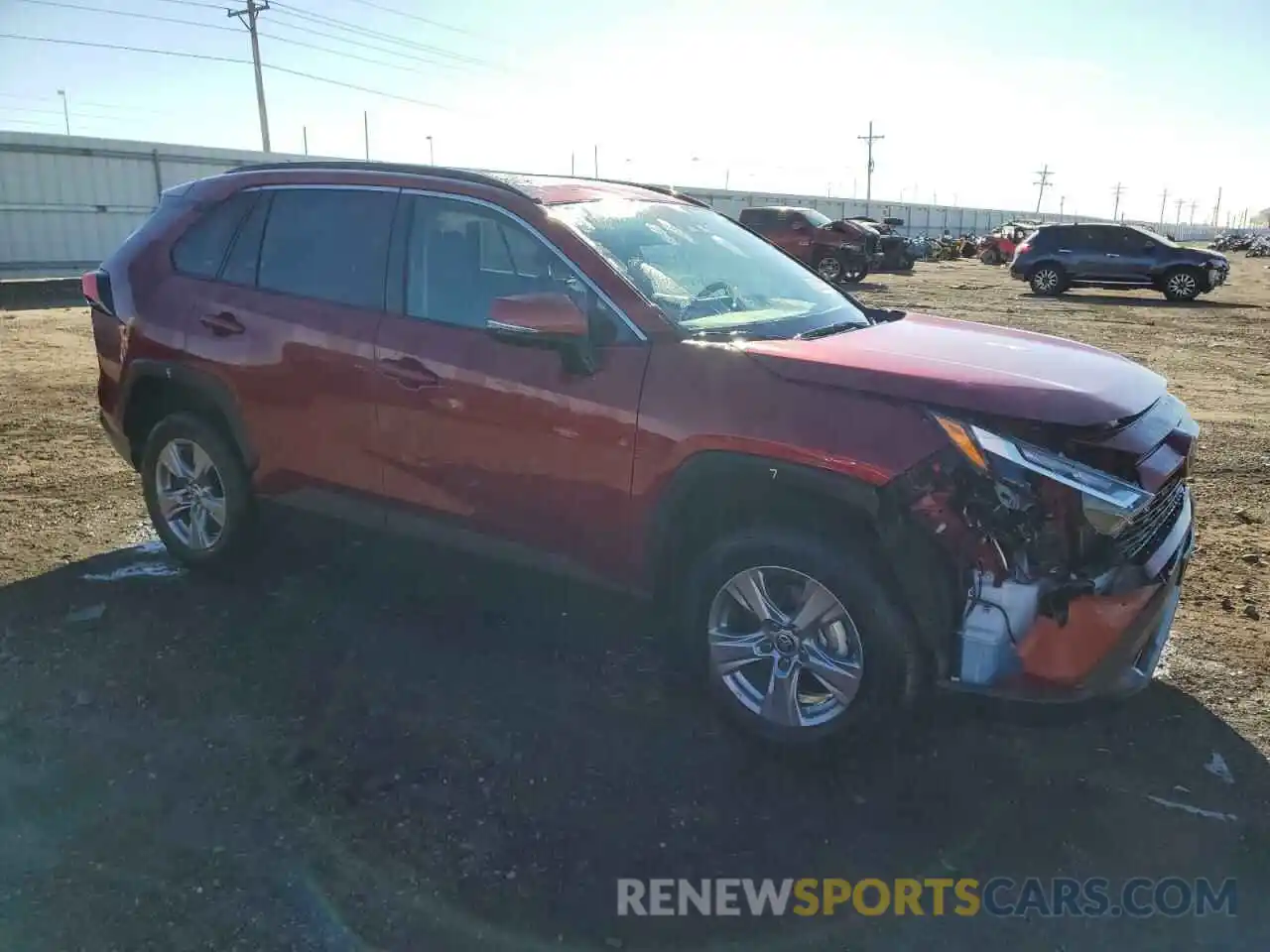 4 Photograph of a damaged car 2T3P1RFV9NW252397 TOYOTA RAV4 2022