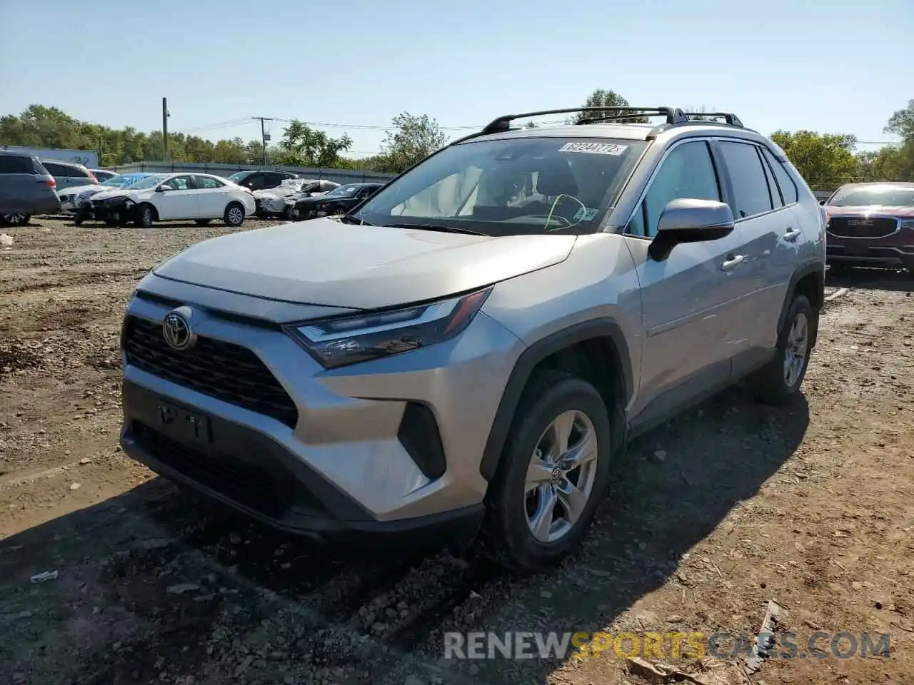 2 Photograph of a damaged car 2T3P1RFV9NW260855 TOYOTA RAV4 2022