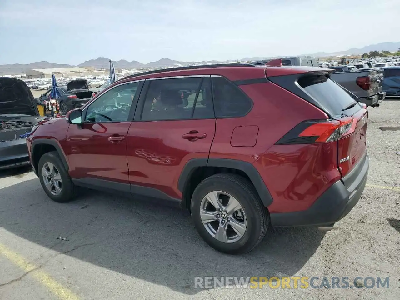 2 Photograph of a damaged car 2T3P1RFV9NW274321 TOYOTA RAV4 2022