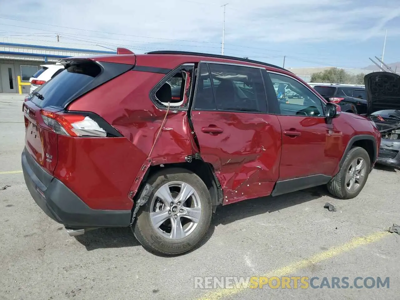 3 Photograph of a damaged car 2T3P1RFV9NW274321 TOYOTA RAV4 2022