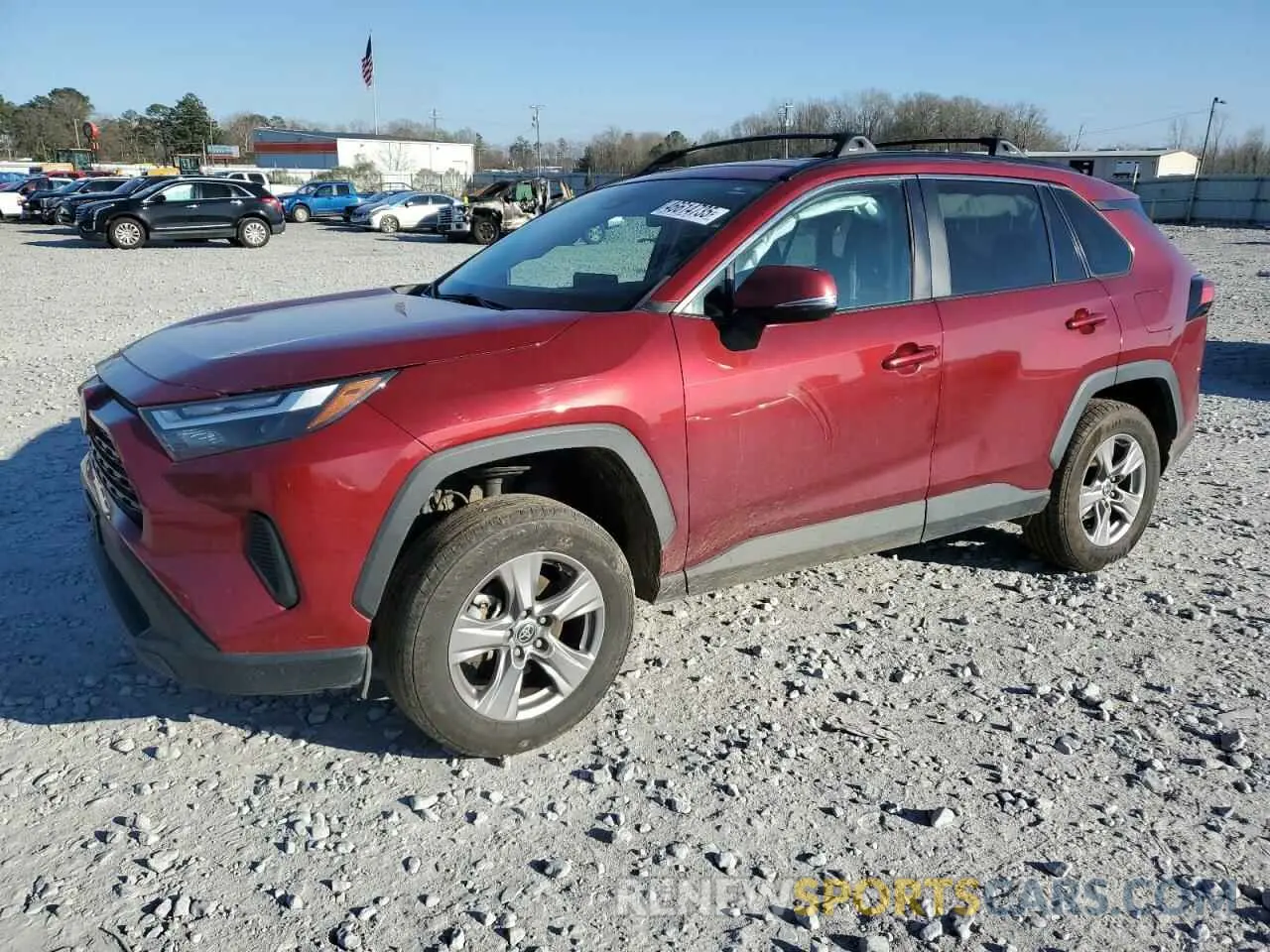 1 Photograph of a damaged car 2T3P1RFV9NW277221 TOYOTA RAV4 2022