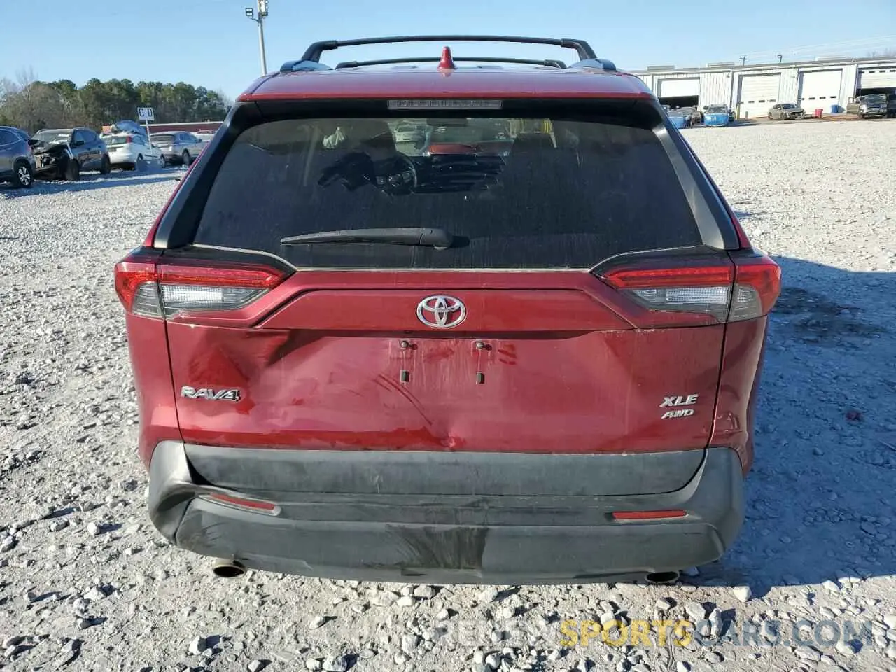 6 Photograph of a damaged car 2T3P1RFV9NW277221 TOYOTA RAV4 2022