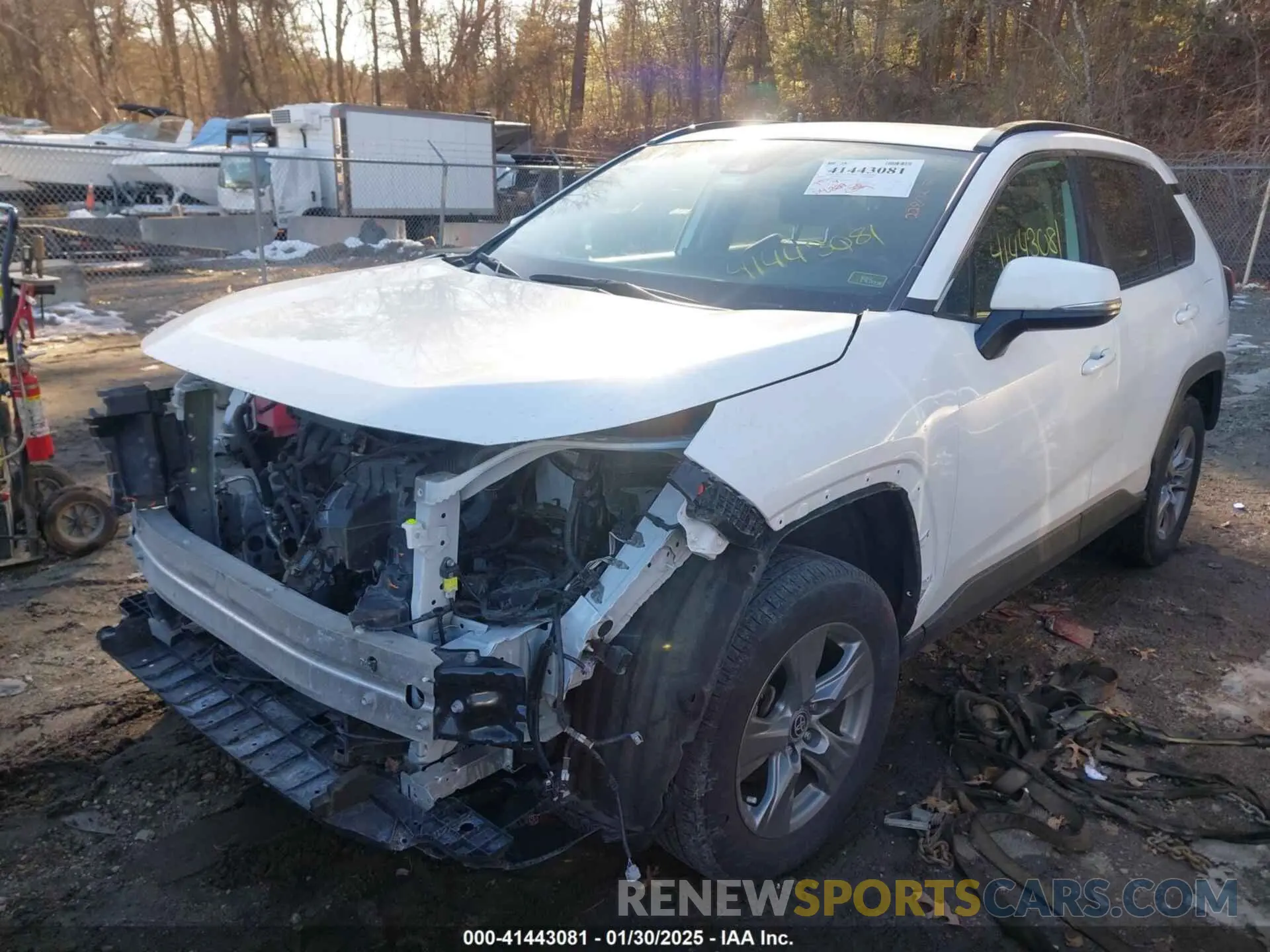 2 Photograph of a damaged car 2T3P1RFVXNC259523 TOYOTA RAV4 2022
