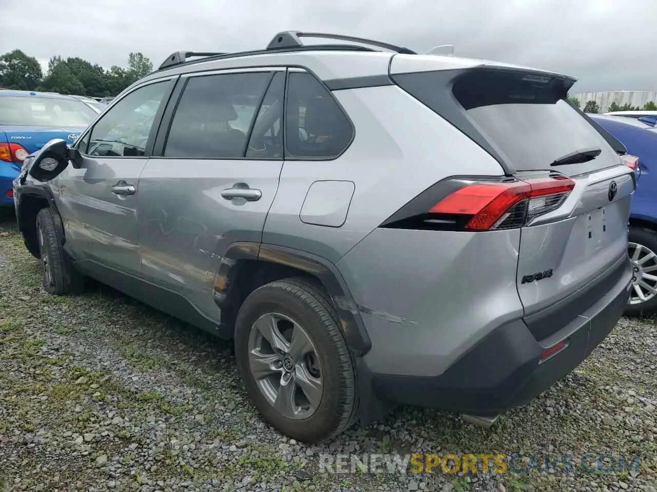 2 Photograph of a damaged car 2T3P1RFVXNC296748 TOYOTA RAV4 2022