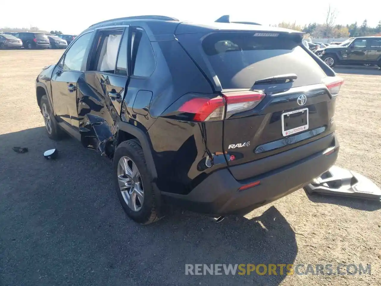 3 Photograph of a damaged car 2T3R1RFV1NC279748 TOYOTA RAV4 2022