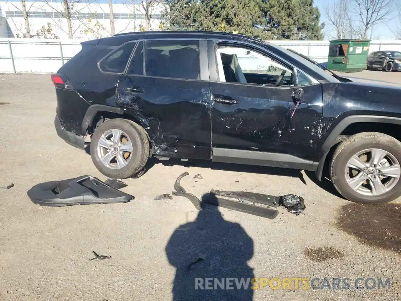 9 Photograph of a damaged car 2T3R1RFV1NC279748 TOYOTA RAV4 2022