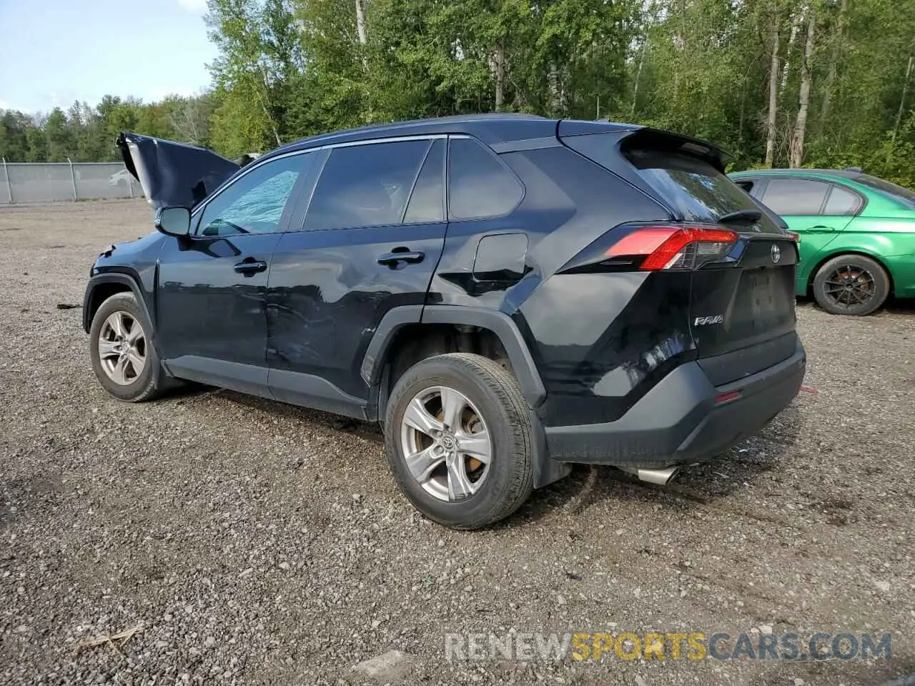 2 Photograph of a damaged car 2T3R1RFV2NC257368 TOYOTA RAV4 2022