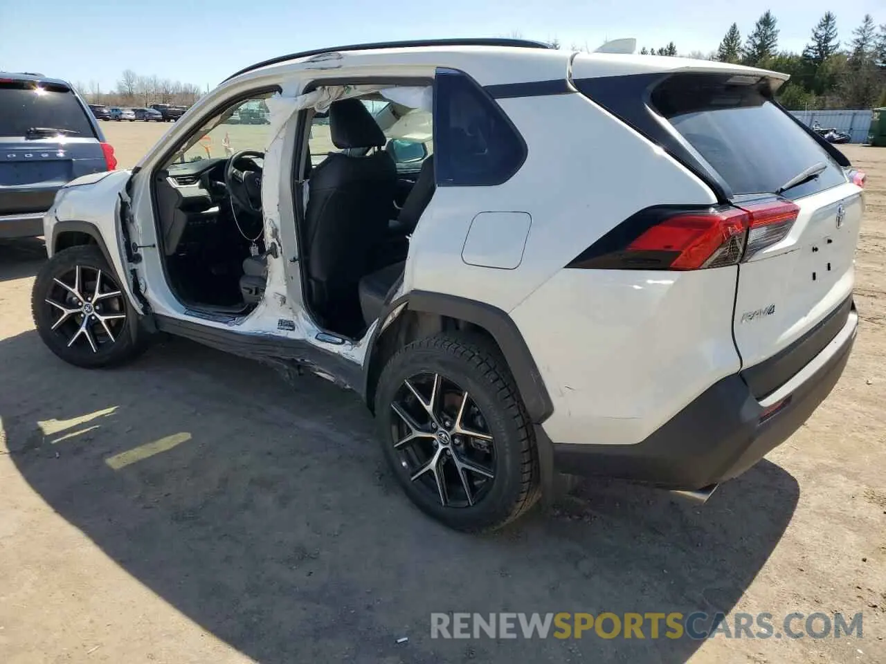2 Photograph of a damaged car 2T3R1RFV3NW276459 TOYOTA RAV4 2022