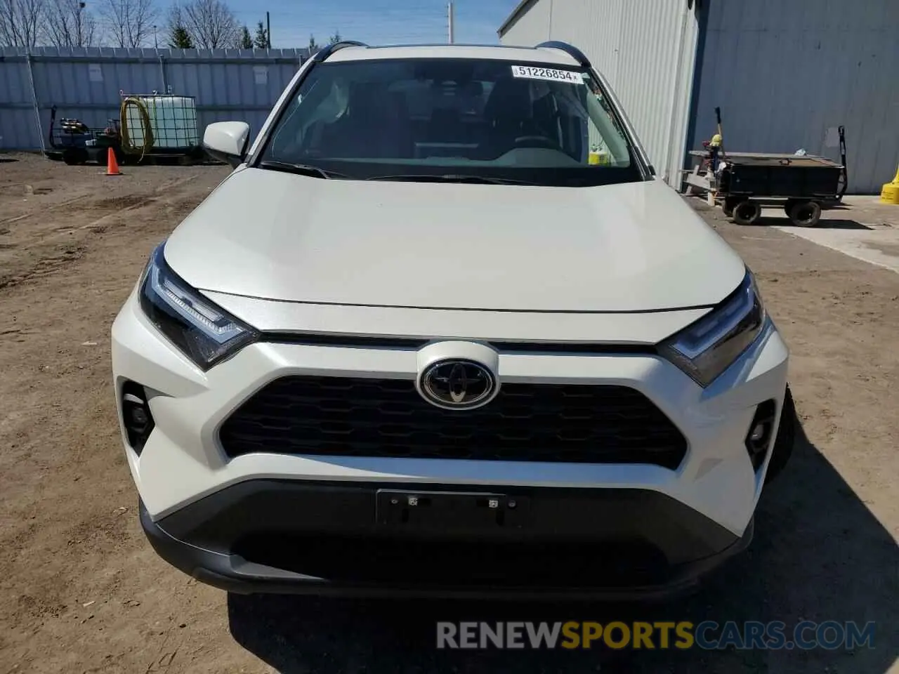 5 Photograph of a damaged car 2T3R1RFV3NW276459 TOYOTA RAV4 2022