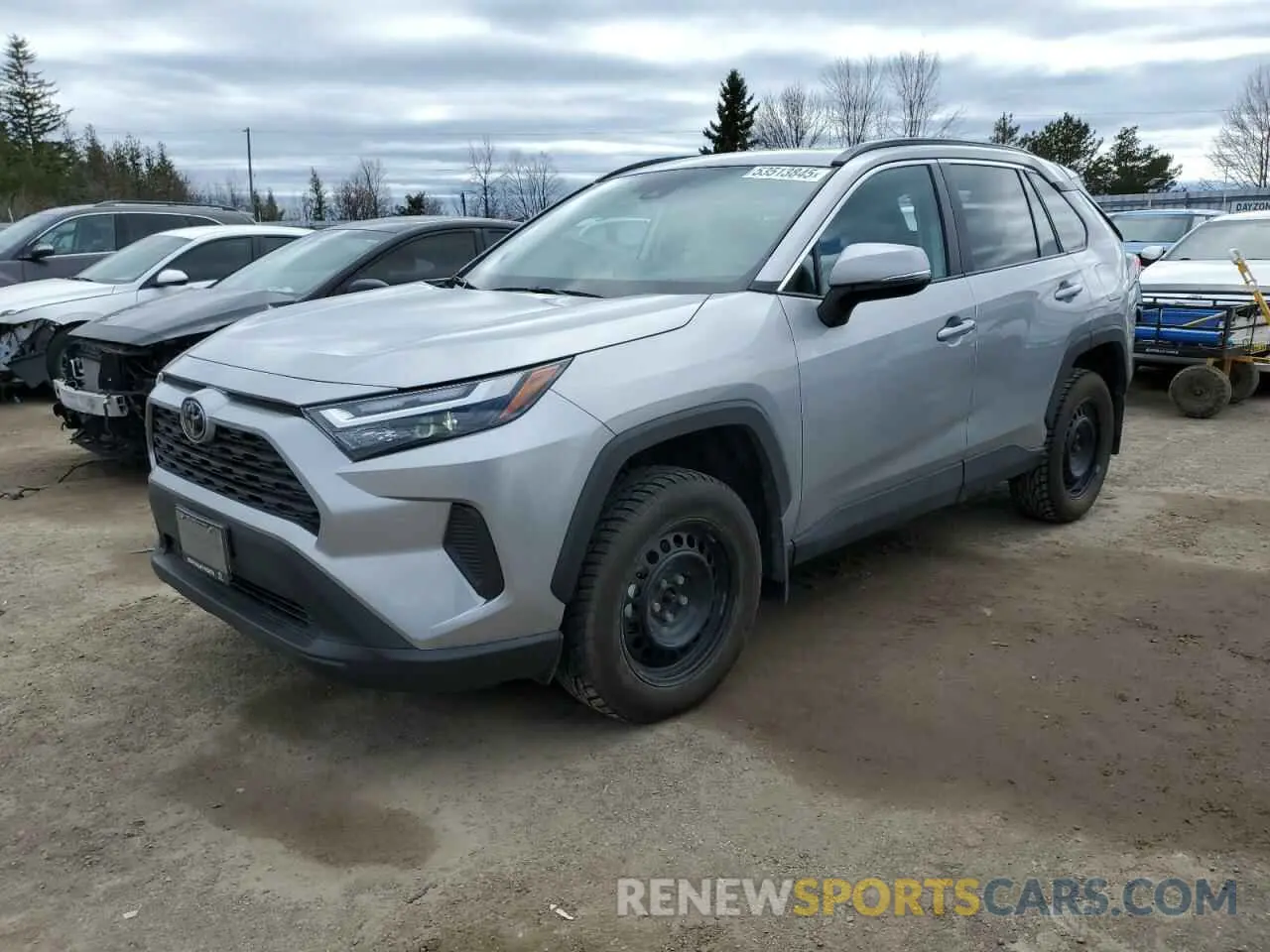 1 Photograph of a damaged car 2T3R1RFV5NC286637 TOYOTA RAV4 2022