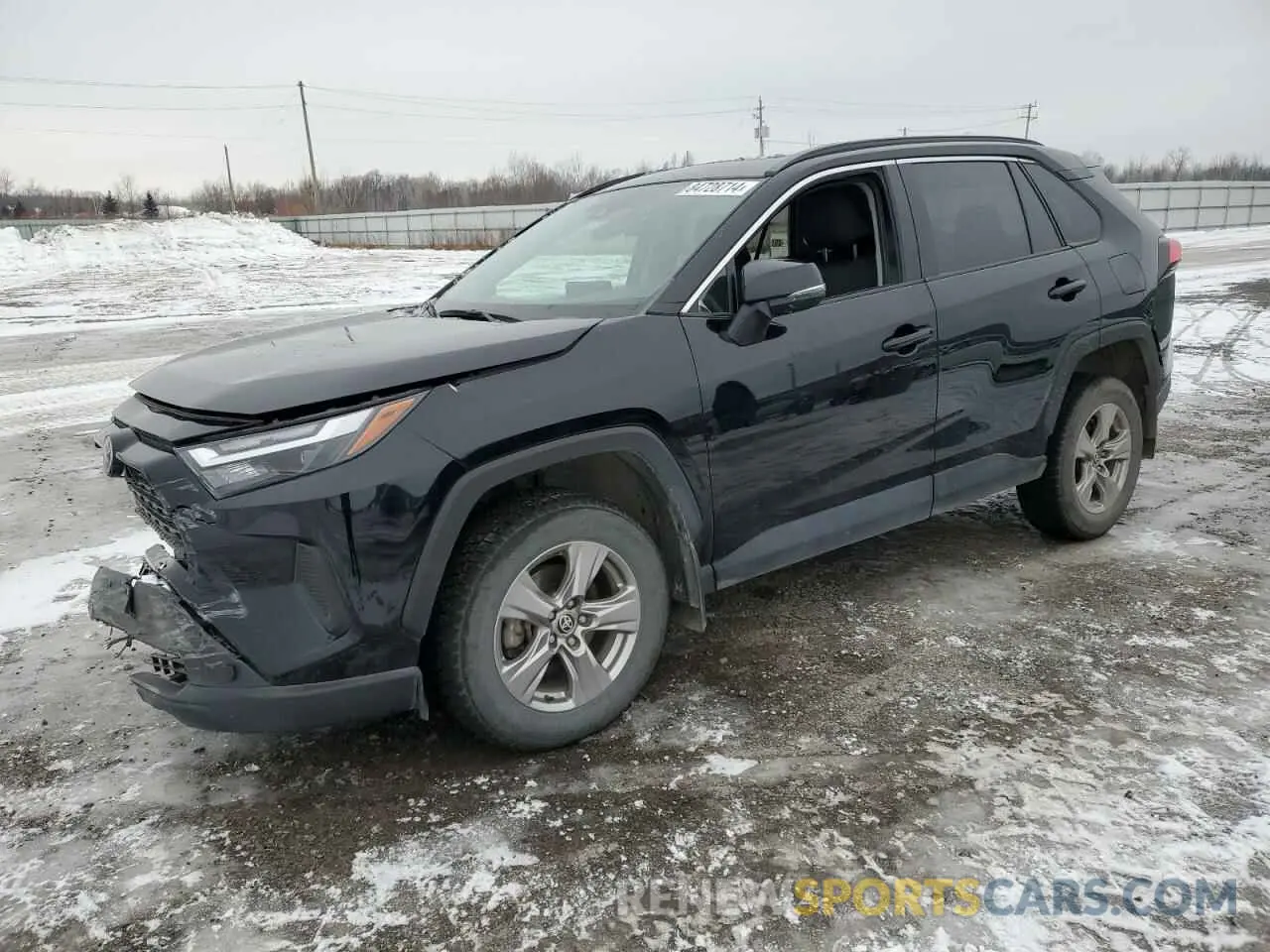 1 Photograph of a damaged car 2T3R1RFV6NC321945 TOYOTA RAV4 2022