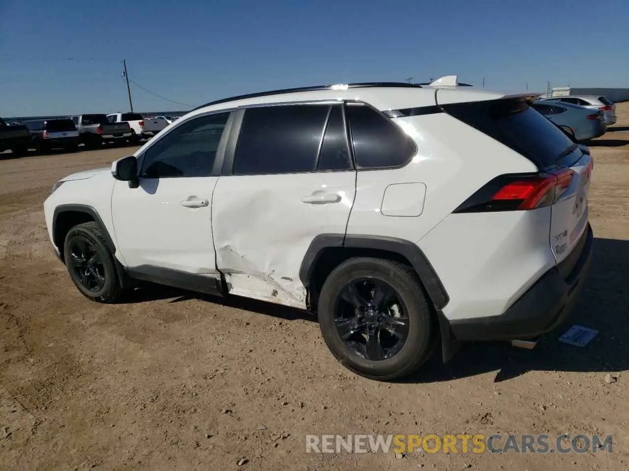 2 Photograph of a damaged car 2T3RWRFV0NW132739 TOYOTA RAV4 2022