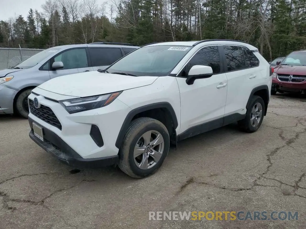 1 Photograph of a damaged car 2T3RWRFV3NW140608 TOYOTA RAV4 2022