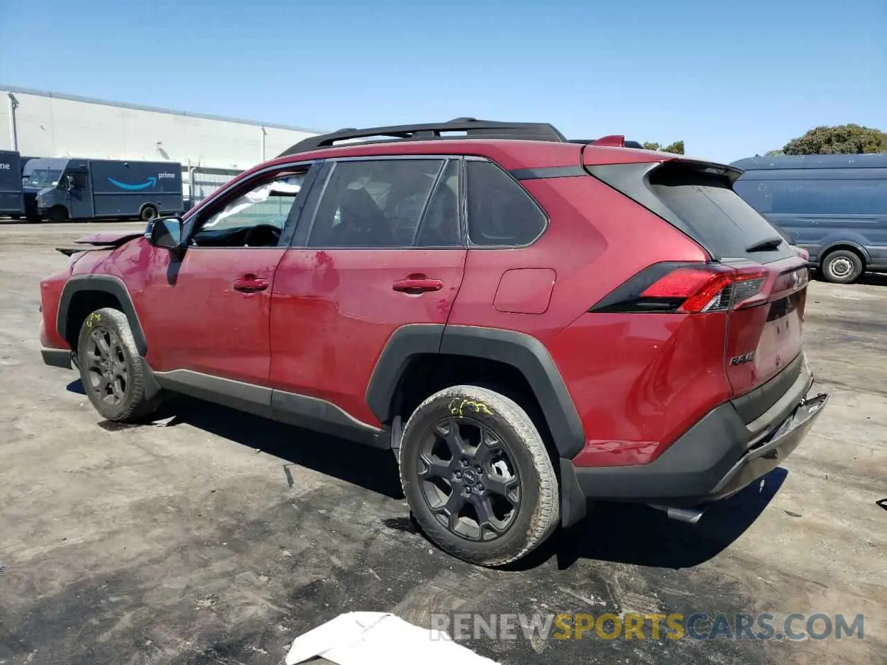 2 Photograph of a damaged car 2T3S1RFV2NW249836 TOYOTA RAV4 2022