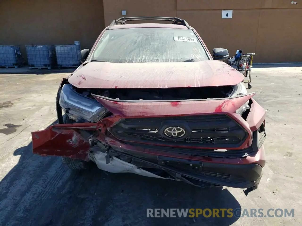 5 Photograph of a damaged car 2T3S1RFV2NW249836 TOYOTA RAV4 2022