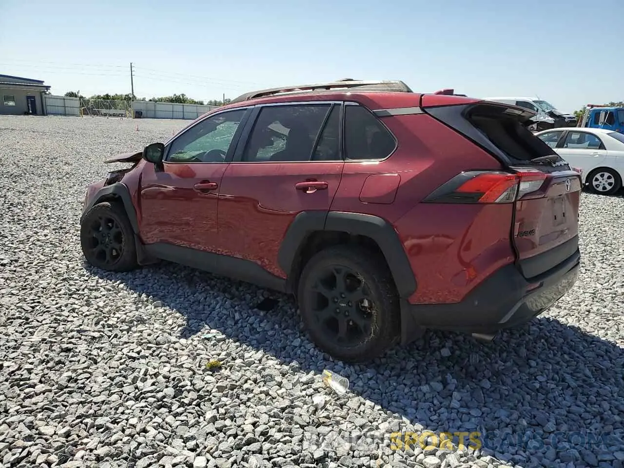 2 Photograph of a damaged car 2T3S1RFV5NW304439 TOYOTA RAV4 2022