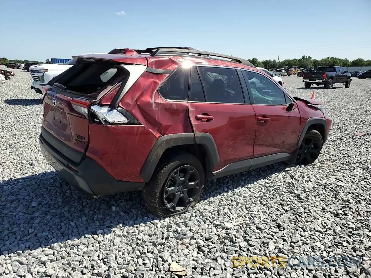 3 Photograph of a damaged car 2T3S1RFV5NW304439 TOYOTA RAV4 2022