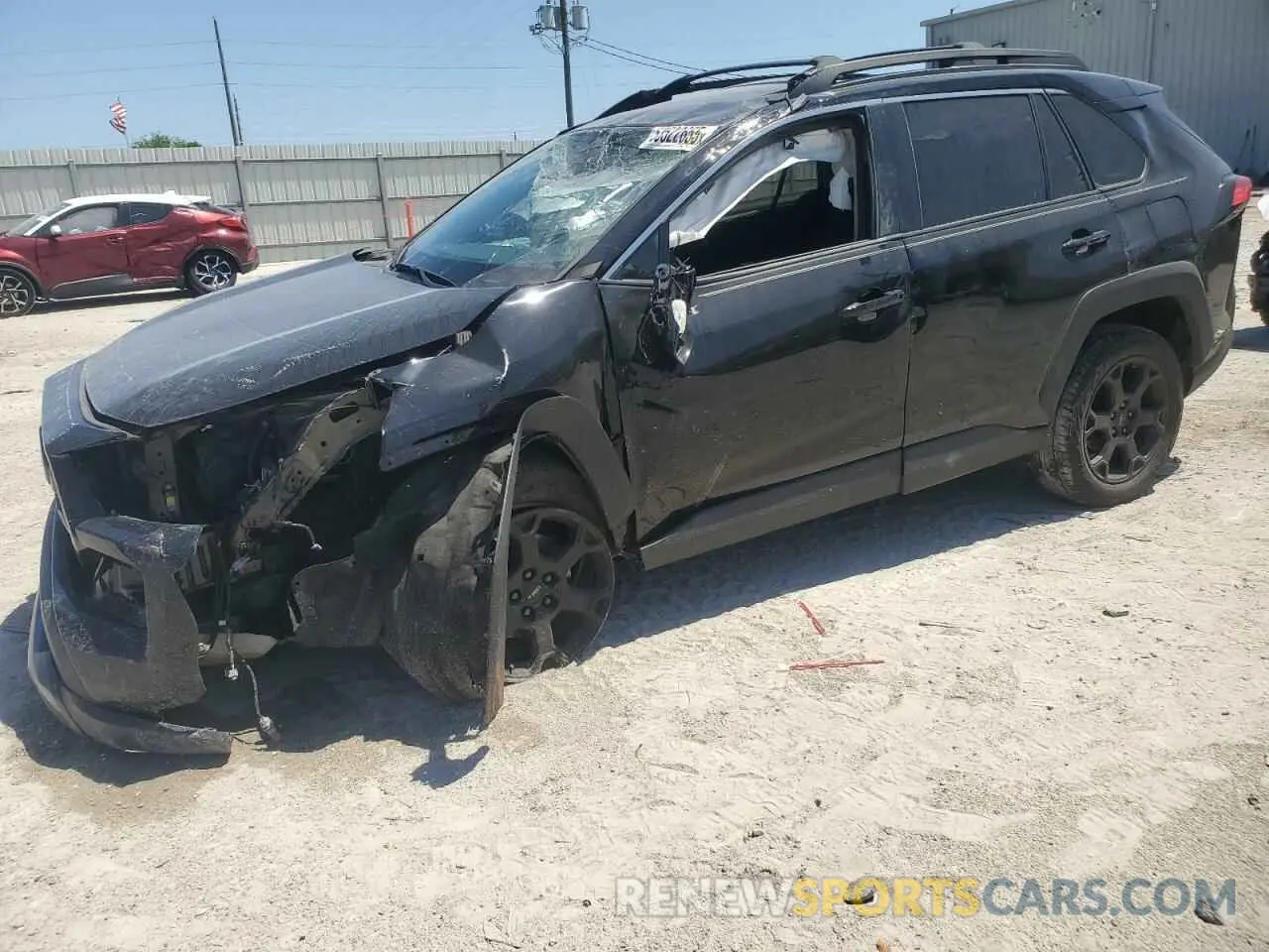 1 Photograph of a damaged car 2T3S1RFVXNW308616 TOYOTA RAV4 2022