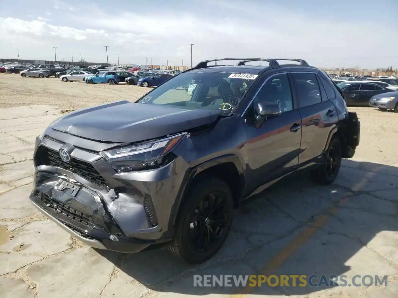 2 Photograph of a damaged car 2T3T6RFV1NW029982 TOYOTA RAV4 2022