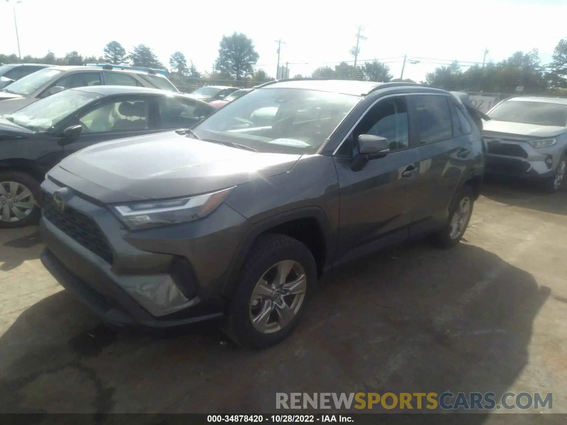 2 Photograph of a damaged car 2T3W1RFV0NC175755 TOYOTA RAV4 2022