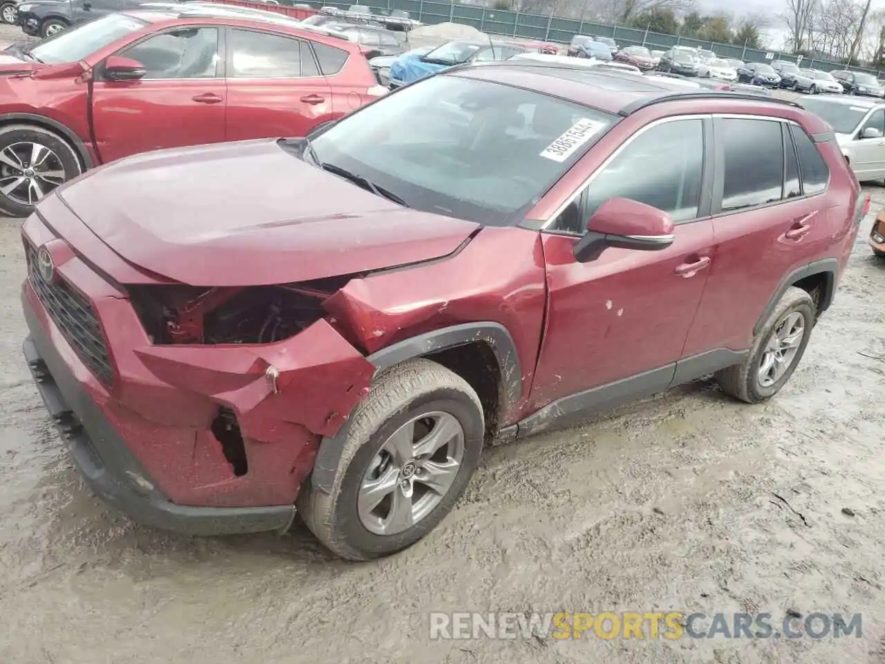 1 Photograph of a damaged car 2T3W1RFV0NW202225 TOYOTA RAV4 2022