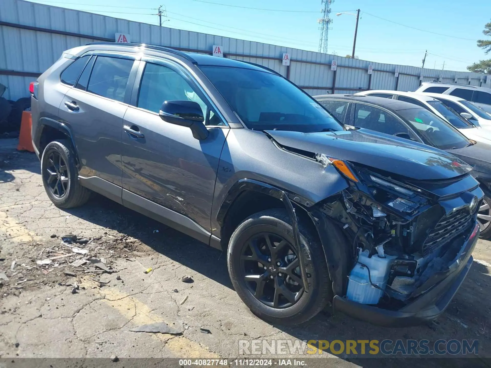1 Photograph of a damaged car 2T3W1RFV1NC180012 TOYOTA RAV4 2022