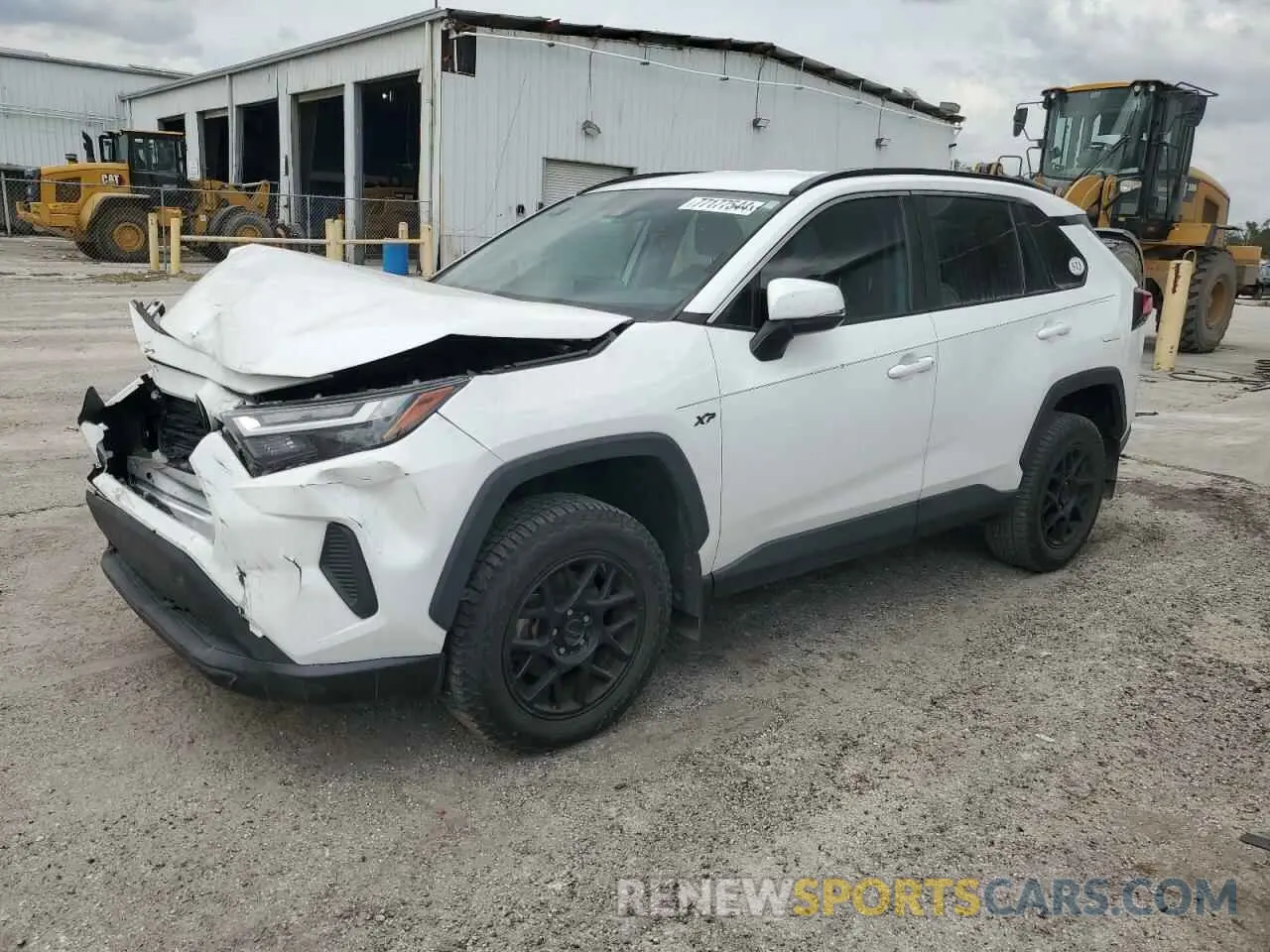 1 Photograph of a damaged car 2T3W1RFV1NC180074 TOYOTA RAV4 2022