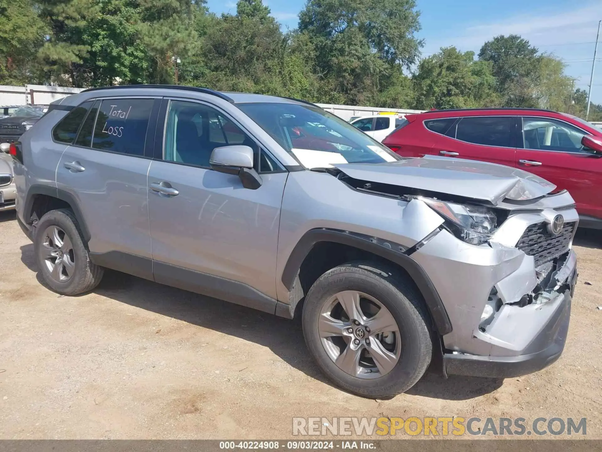 1 Photograph of a damaged car 2T3W1RFV1NC197991 TOYOTA RAV4 2022