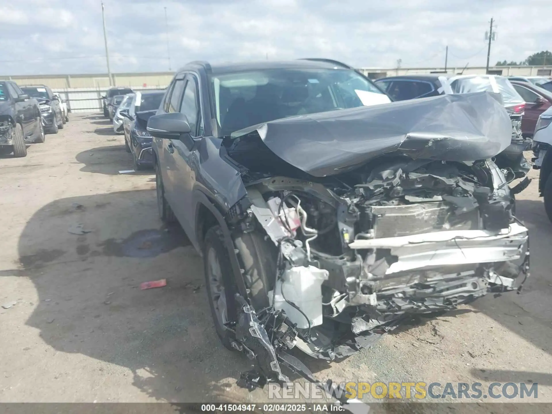 1 Photograph of a damaged car 2T3W1RFV1NW193728 TOYOTA RAV4 2022