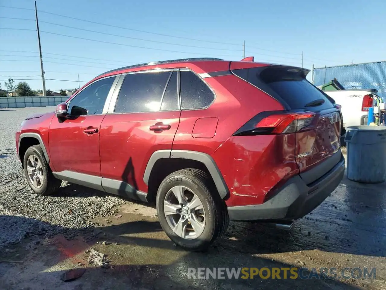 2 Photograph of a damaged car 2T3W1RFV1NW209488 TOYOTA RAV4 2022