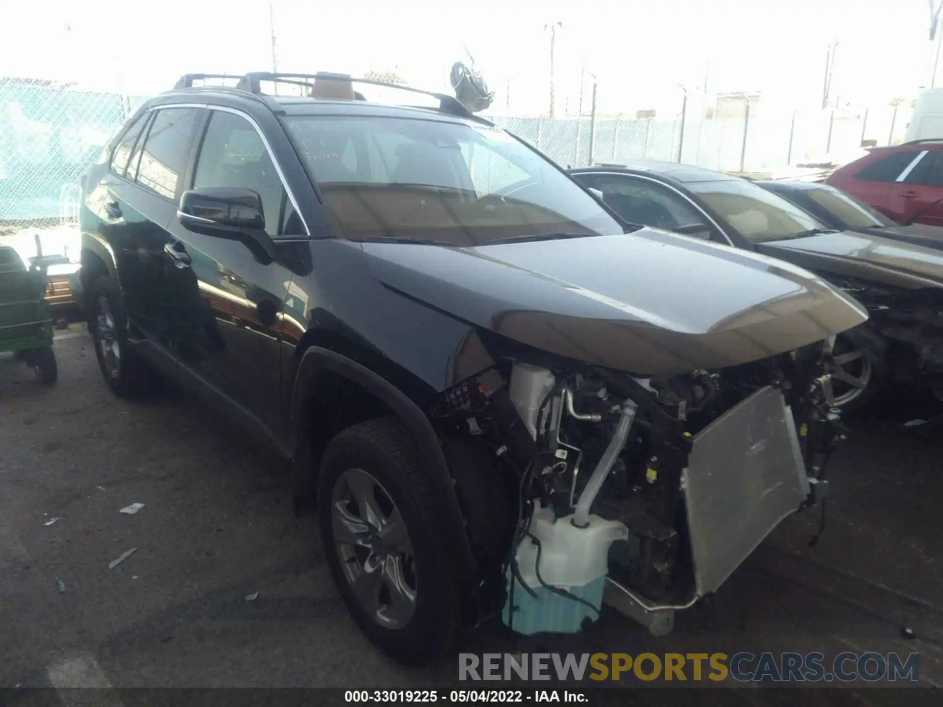 1 Photograph of a damaged car 2T3W1RFV2NC177393 TOYOTA RAV4 2022