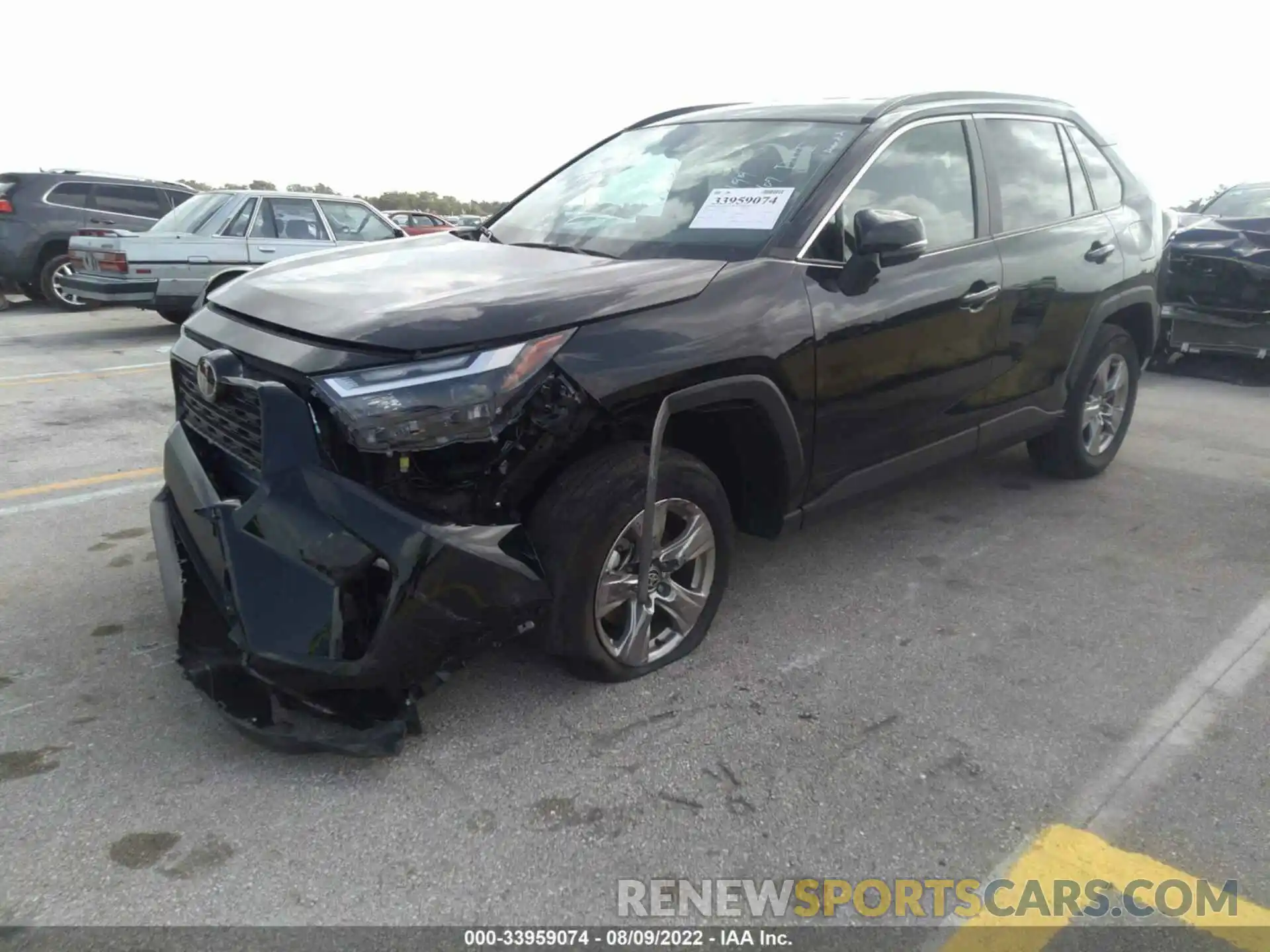 2 Photograph of a damaged car 2T3W1RFV2NC178768 TOYOTA RAV4 2022