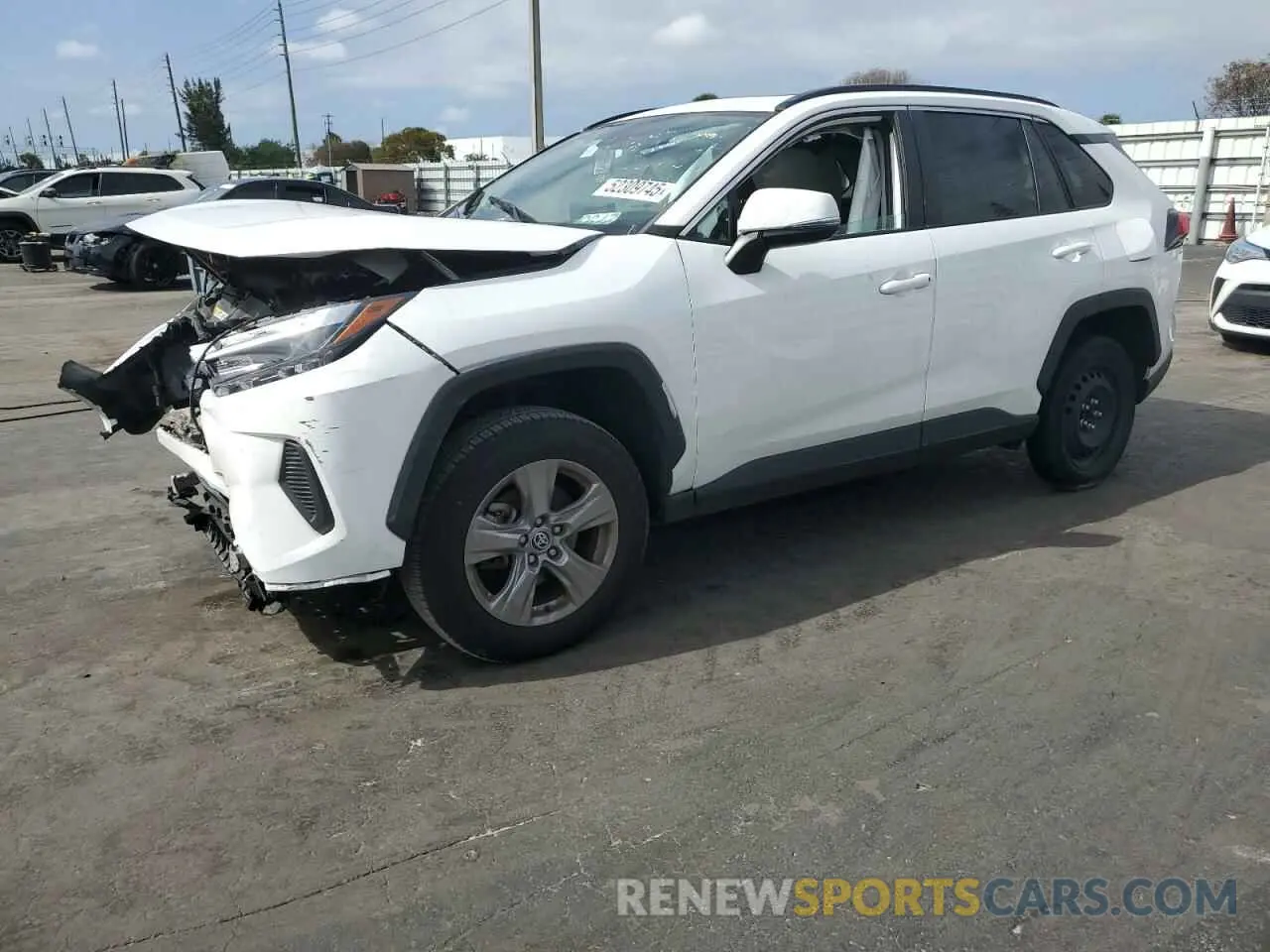 1 Photograph of a damaged car 2T3W1RFV2NC197806 TOYOTA RAV4 2022
