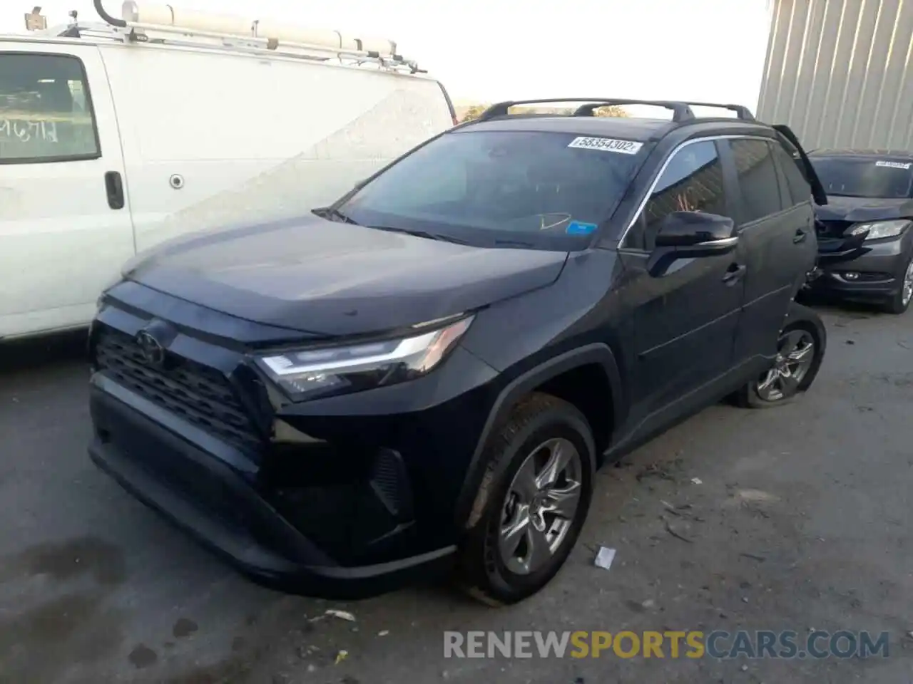 2 Photograph of a damaged car 2T3W1RFV2NC200770 TOYOTA RAV4 2022