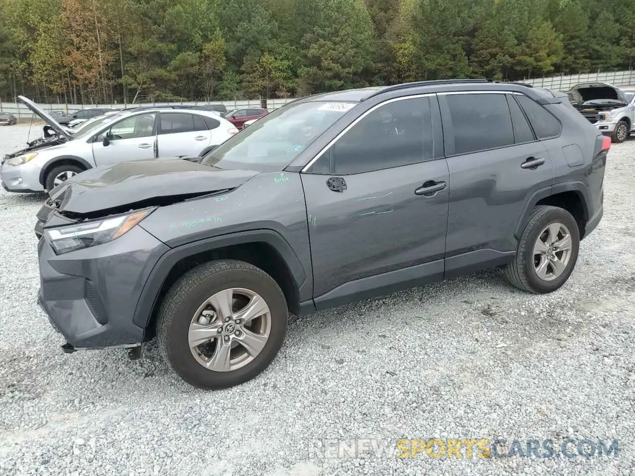 1 Photograph of a damaged car 2T3W1RFV2NC212112 TOYOTA RAV4 2022