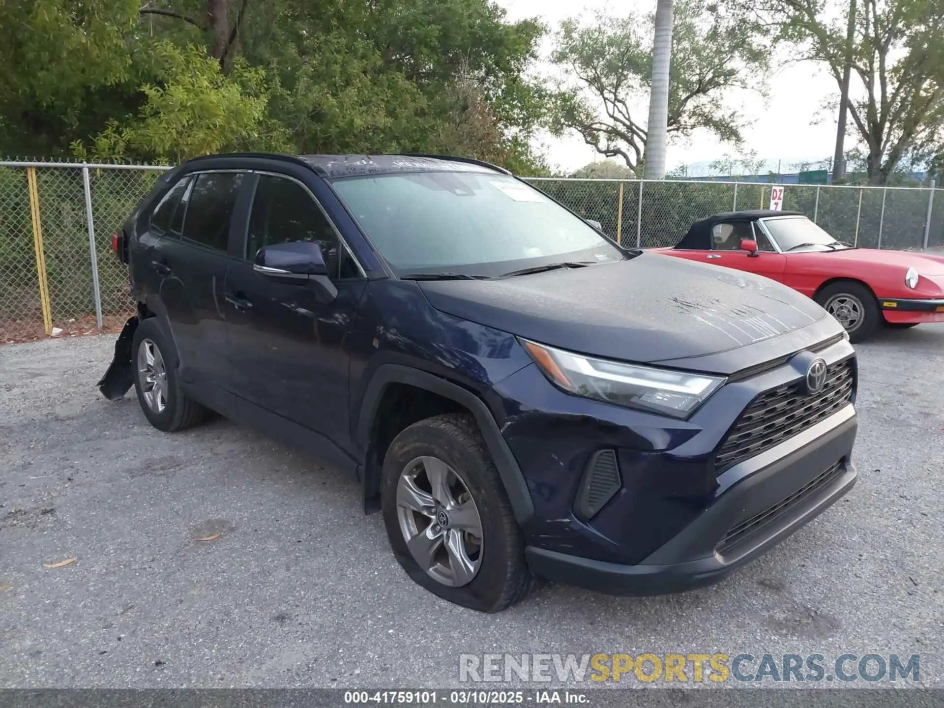 1 Photograph of a damaged car 2T3W1RFV2NW227451 TOYOTA RAV4 2022