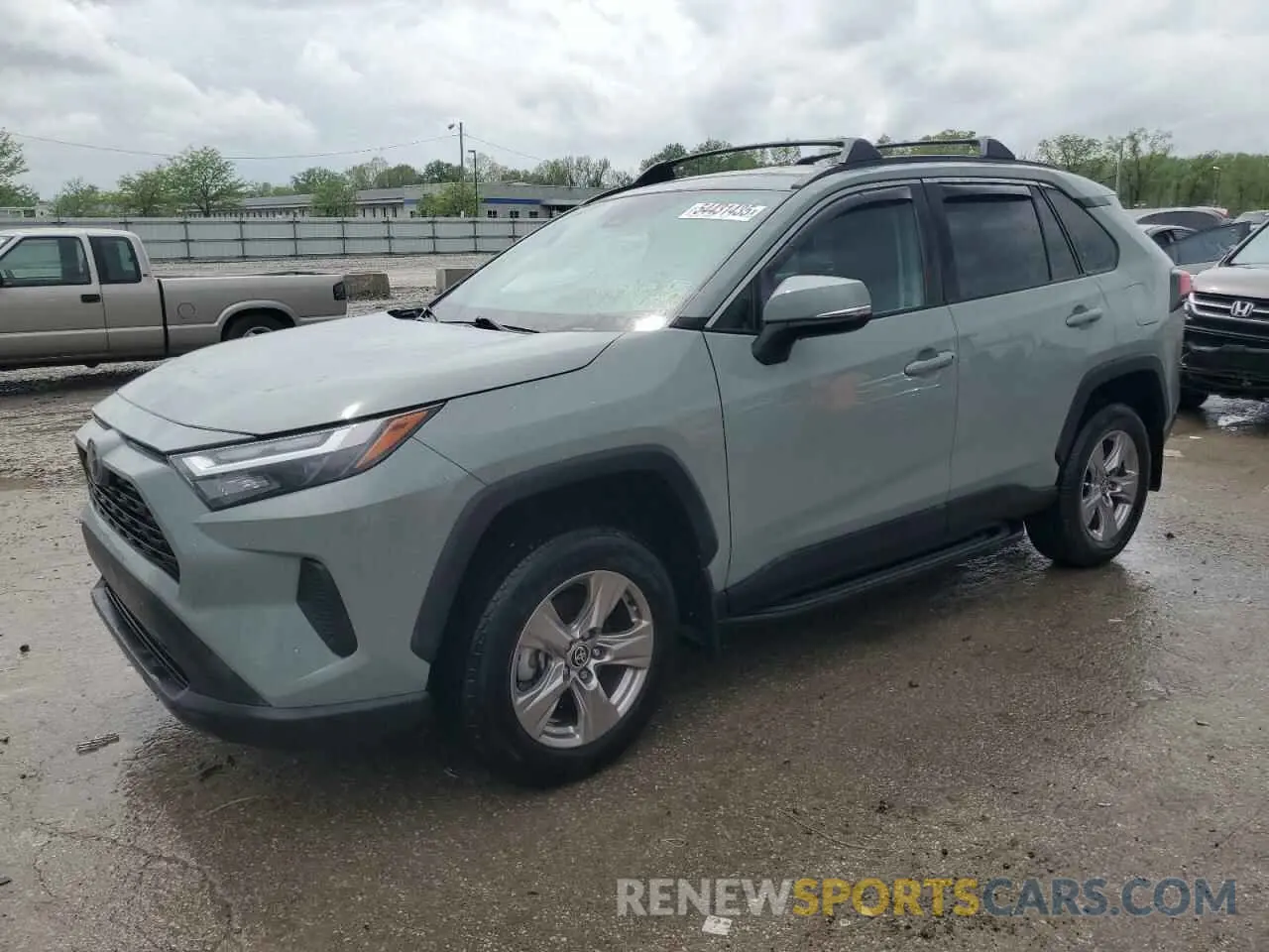 1 Photograph of a damaged car 2T3W1RFV2NW237364 TOYOTA RAV4 2022