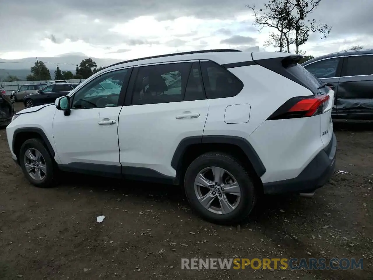2 Photograph of a damaged car 2T3W1RFV3NC174597 TOYOTA RAV4 2022