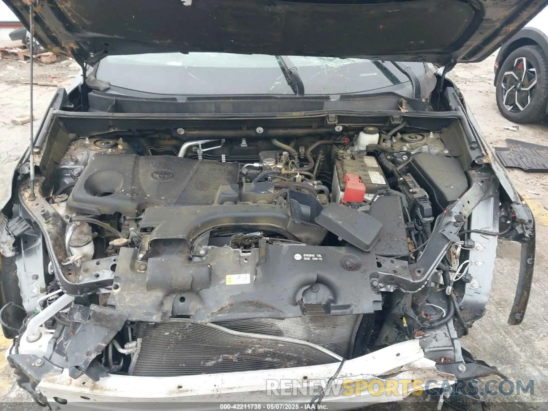 10 Photograph of a damaged car 2T3W1RFV3NC179122 TOYOTA RAV4 2022
